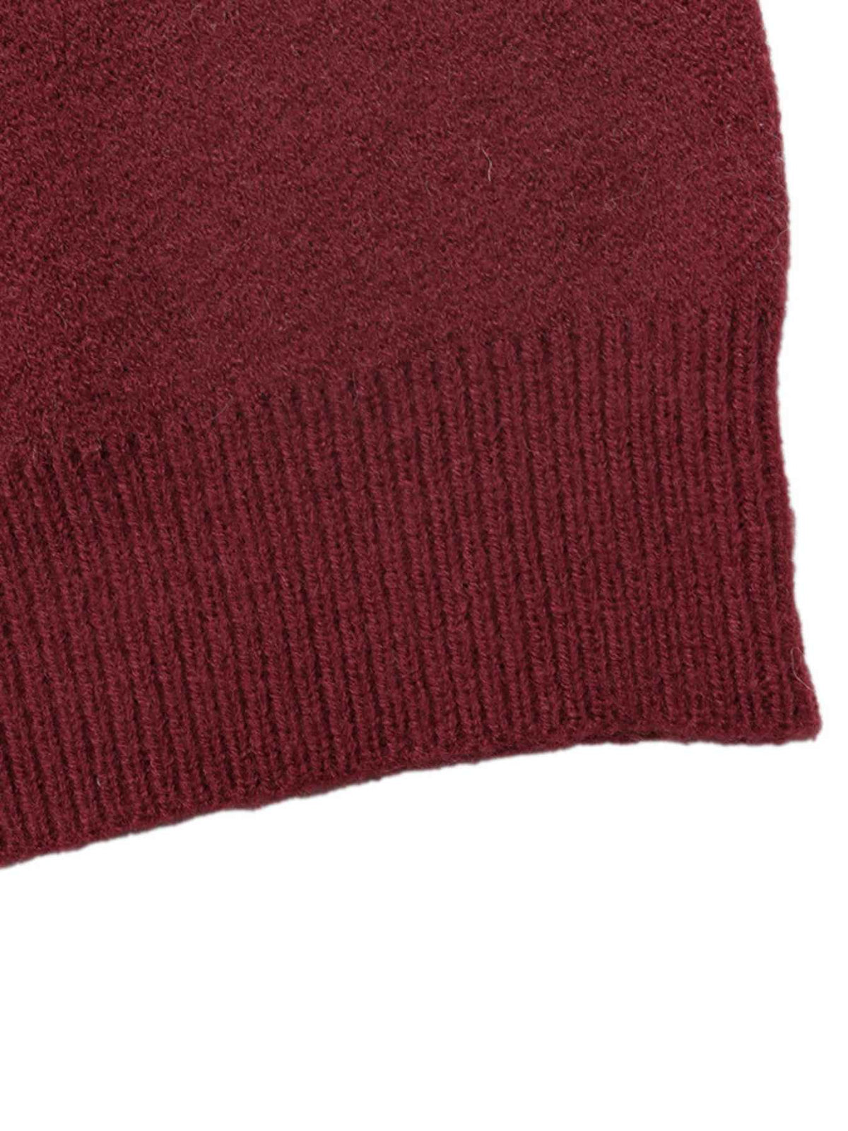 Heart Print Crew Neck Sweater