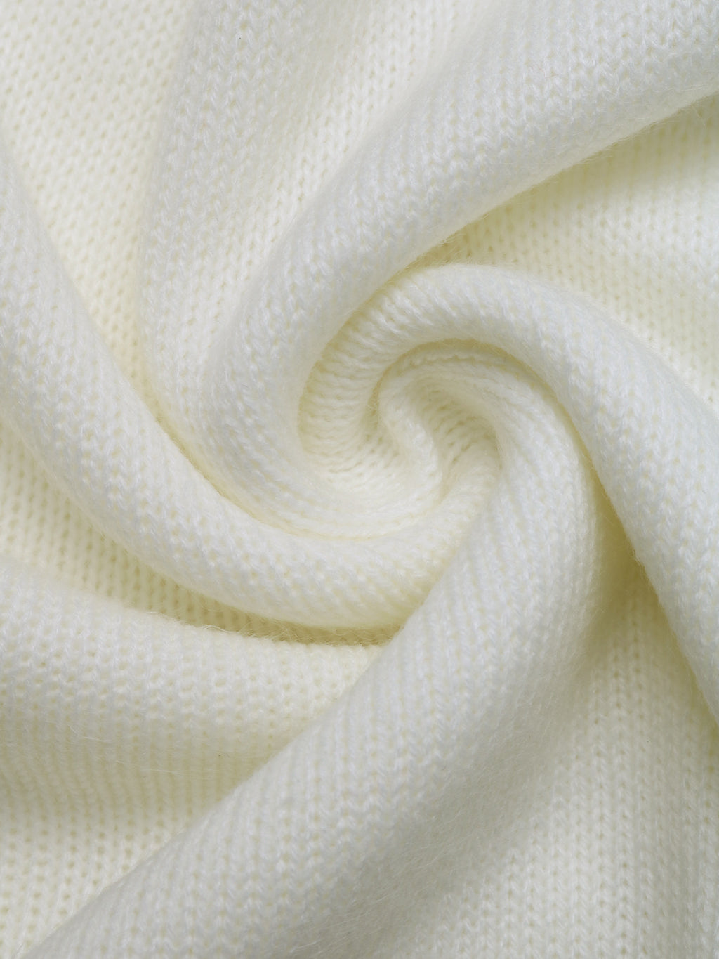 Close-up of textured white fabric