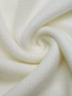 Close-up of textured white fabric