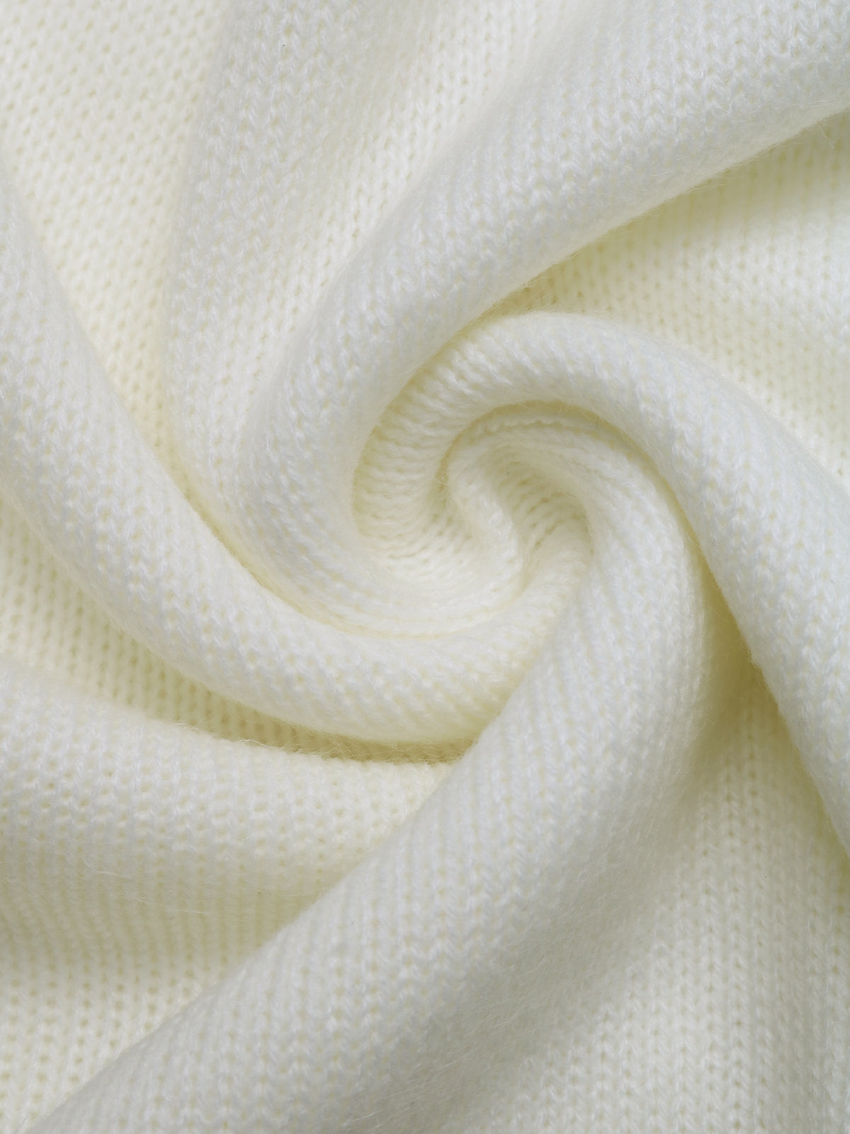 Close-up of textured white fabric